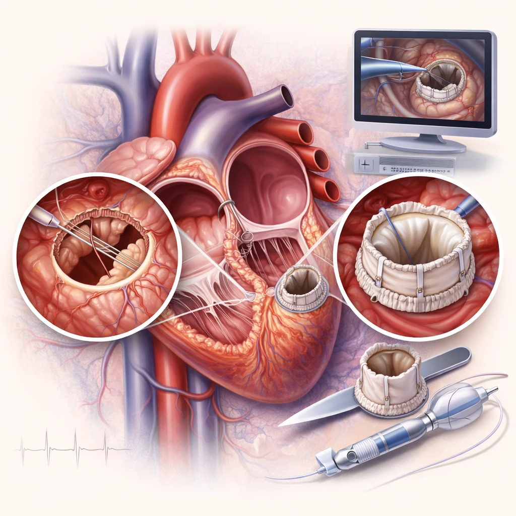 Διόρθωση ή Αντικατάσταση Μιτροειδούς Βαλβίδας
