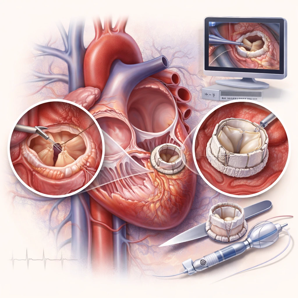 Διόρθωση ή Αντικατάσταση Τριγλωχίνας Βαλβίδας